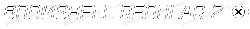 Boomshell Regular 2字体转换